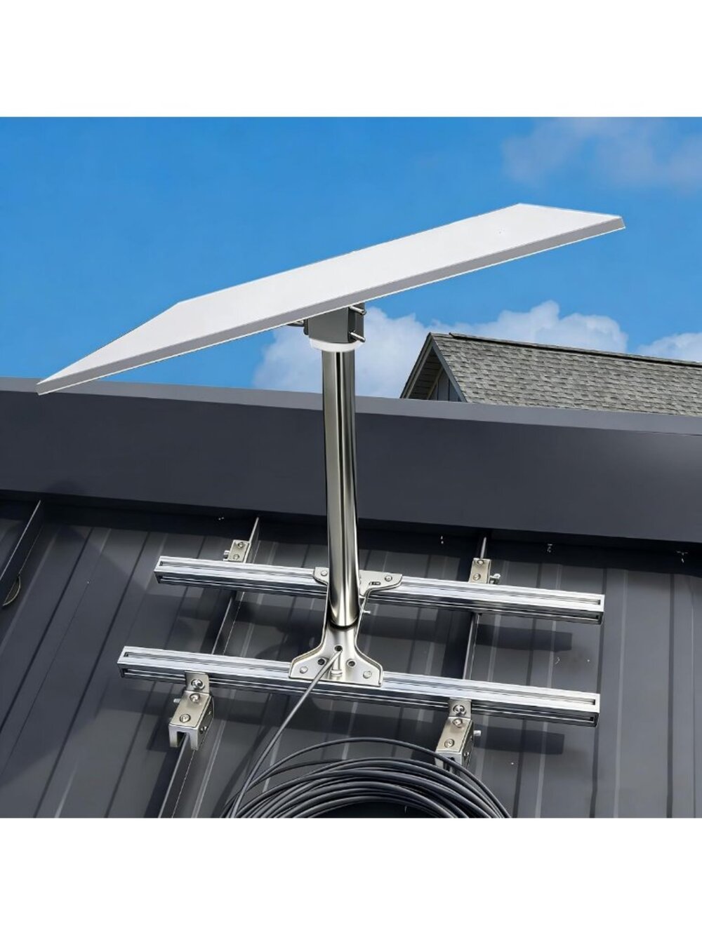 Heavy-Duty Roof Mount for Gen 3 Starlink | Standard 4/4X/V5 Metal Installation